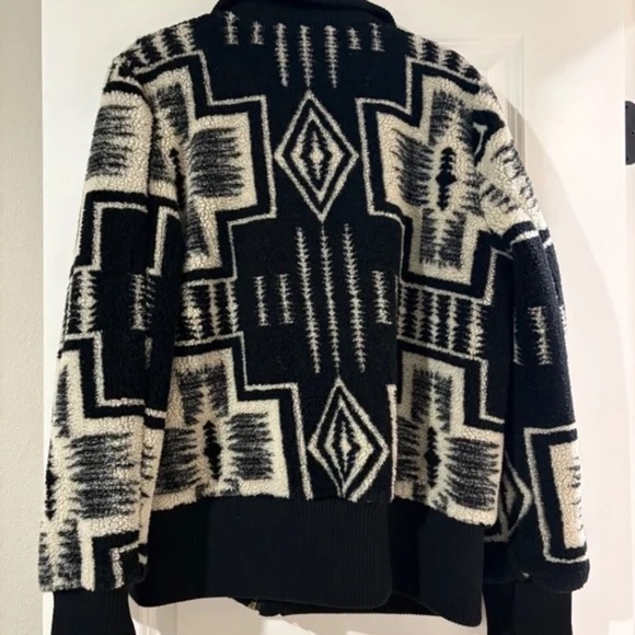 Pendleton Women's Foxglove Print Zip Jacket Size Medium - Picture 10 of 12